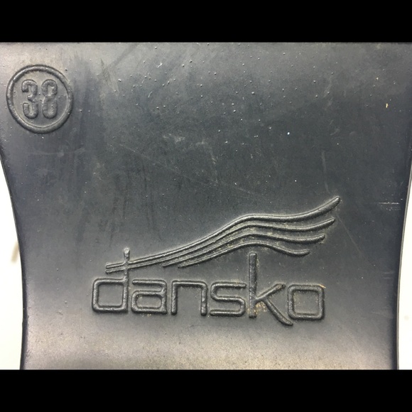 Dansko Brown Leather Work Clogs Women’s 38 / 7.5-8 - Picture 8 of 8